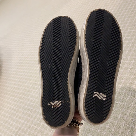 GOLDEN GOOSE GRAY DENIM SUPERSTAR SNEAKERS - Picture 7 of 8